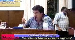 Concejal Mario Rodriguez, UCR