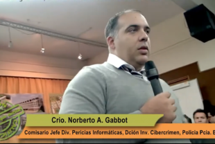 El Comisario Gabbot expone la preservación de la prueba informática