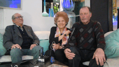 Anibal Troglio, Patricia Silva y Juan Carlos Silva