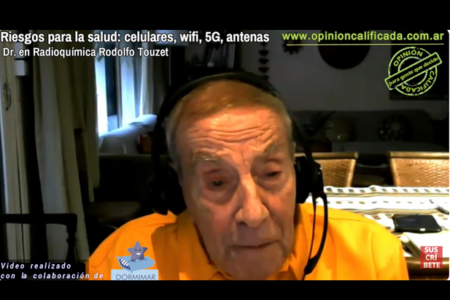 Dr en Radioquímica Rodolfo Touzet