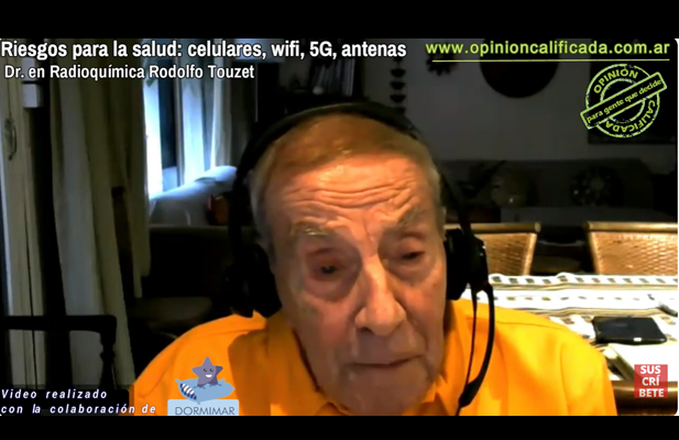Dr en Radioquímica Rodolfo Touzet