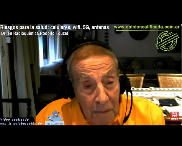 Dr en Radioquímica Rodolfo Touzet