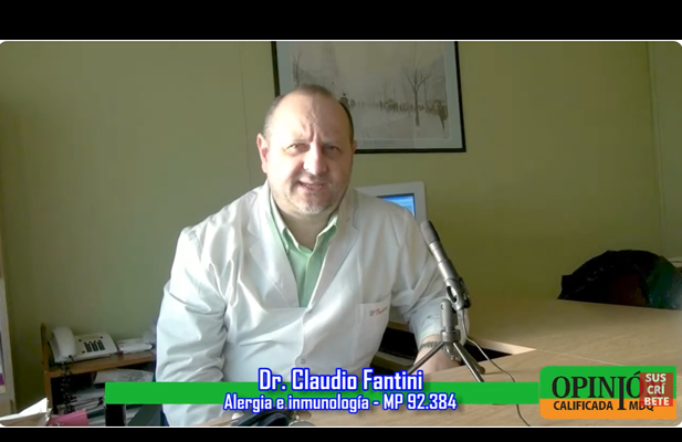 Dr Claudio Fantini, médico alergista