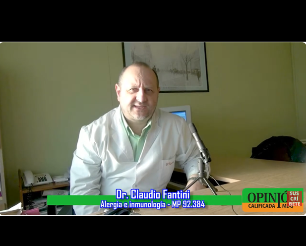 Dr Claudio Fantini, médico alergista