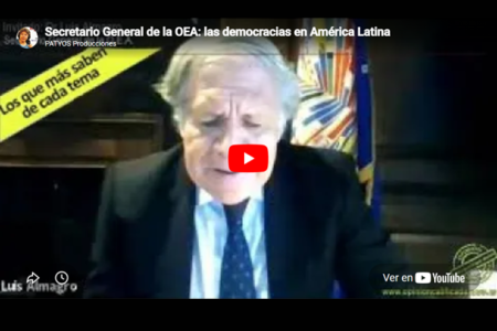 El Secretario General de la OEA Luis Almagro