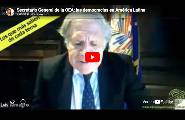 El Secretario General de la OEA Luis Almagro